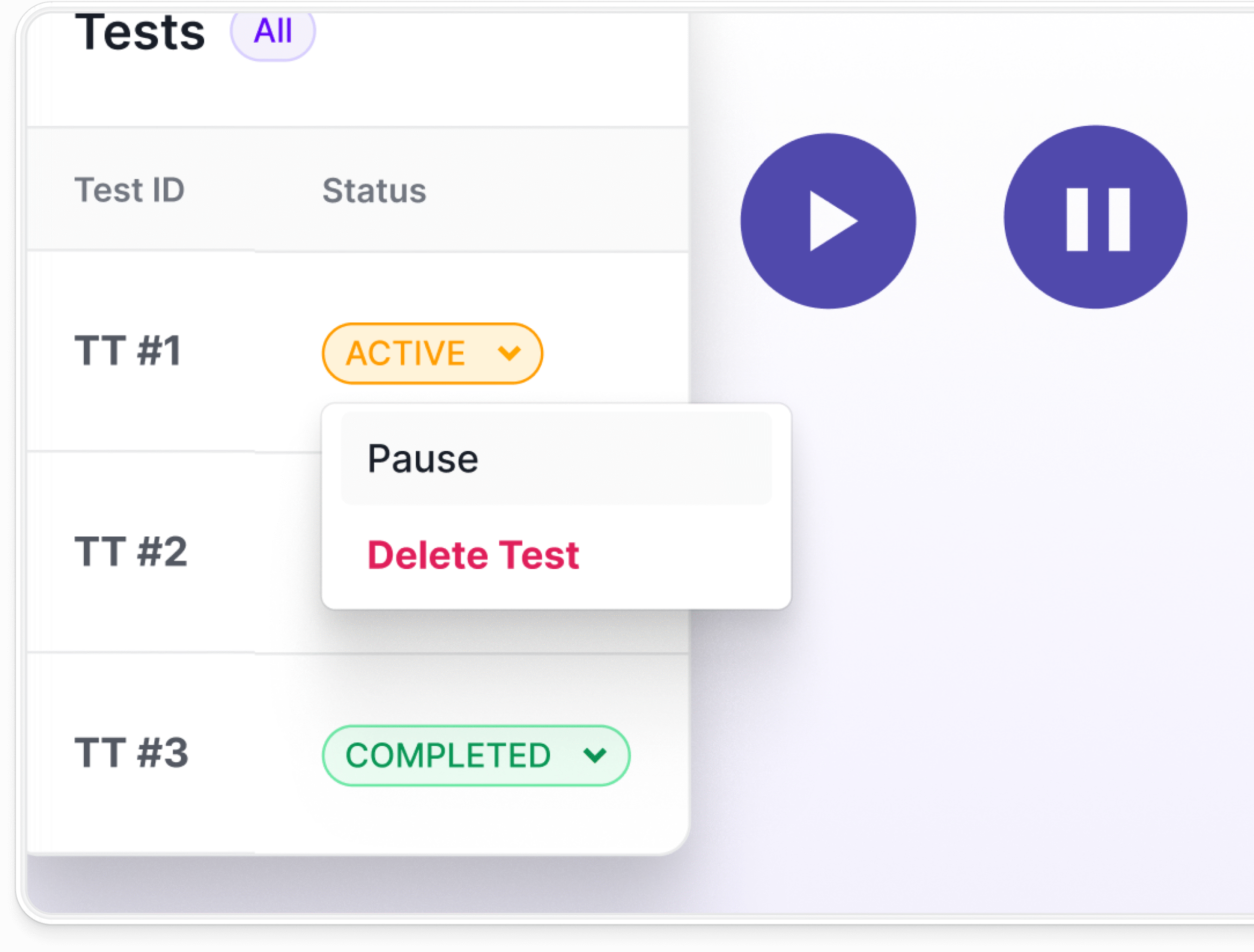 Team Reports Dashboard